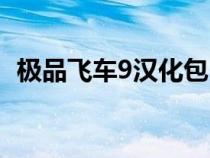 极品飞车9汉化包（极品飞车9中文硬盘版）