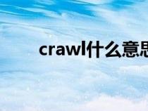 crawl什么意思（curtain什么意思）