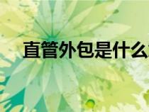 直管外包是什么意思（外包是什么意思）
