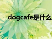dogcafe是什么意思（cafe是什么意思）