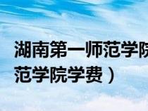 湖南第一师范学院学费情况查询（湖南第一师范学院学费）