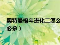 奥特曼格斗进化二怎么释放大招（奥特曼格斗进化2怎么放必杀）