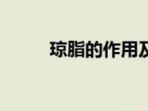 琼脂的作用及危害（琼脂的作用）