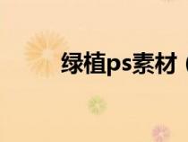 绿植ps素材（PSD盆栽植物素材）