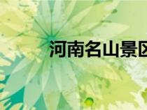 河南名山景区排行榜（河南名山）