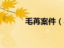 毛苒案件（毛苒为什么判死刑）