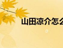 山田凉介怎么了（山田凉介壁纸）