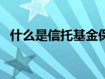 什么是信托基金保本吗（什么是信托基金）