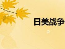 日美战争伤亡（日美战争）