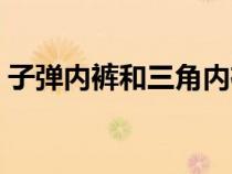 子弹内裤和三角内裤有什么不同（子弹内裤）